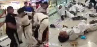 WATCH: Gym Bros Beat Up Taekwondo Students in Mall Brawl