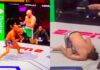 WATCH: MMA Fighter Lands Savage Flying Knee KO