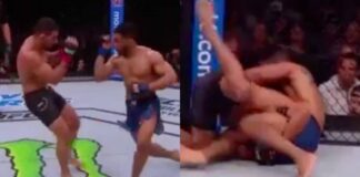 WATCH: Rafael Dos Anjos Cranks in Brutal Armbar on Kevin Lee