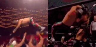 WATCH: Cain Velasquez Goes Airborne in Wild Wrestling Footage