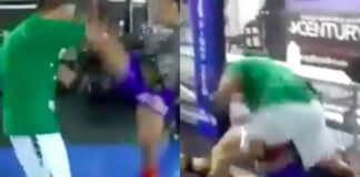 WATCH: Wanderlei Silva Destroys Sparring Partner for Cheeky Axe Kick