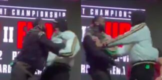 WATCH: Tensions Erupt as Tyson Fury and Deontay Wilder Face Off