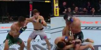WATCH: Gilbert Burns Lands Brutal KO on Demian Maia