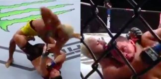 WATCH: Deiveson Figueirado Chokes Out Joseph Benavidez to Win Title