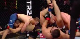 WATCH: Khabib Retires After Choking Out Justin Gaethje