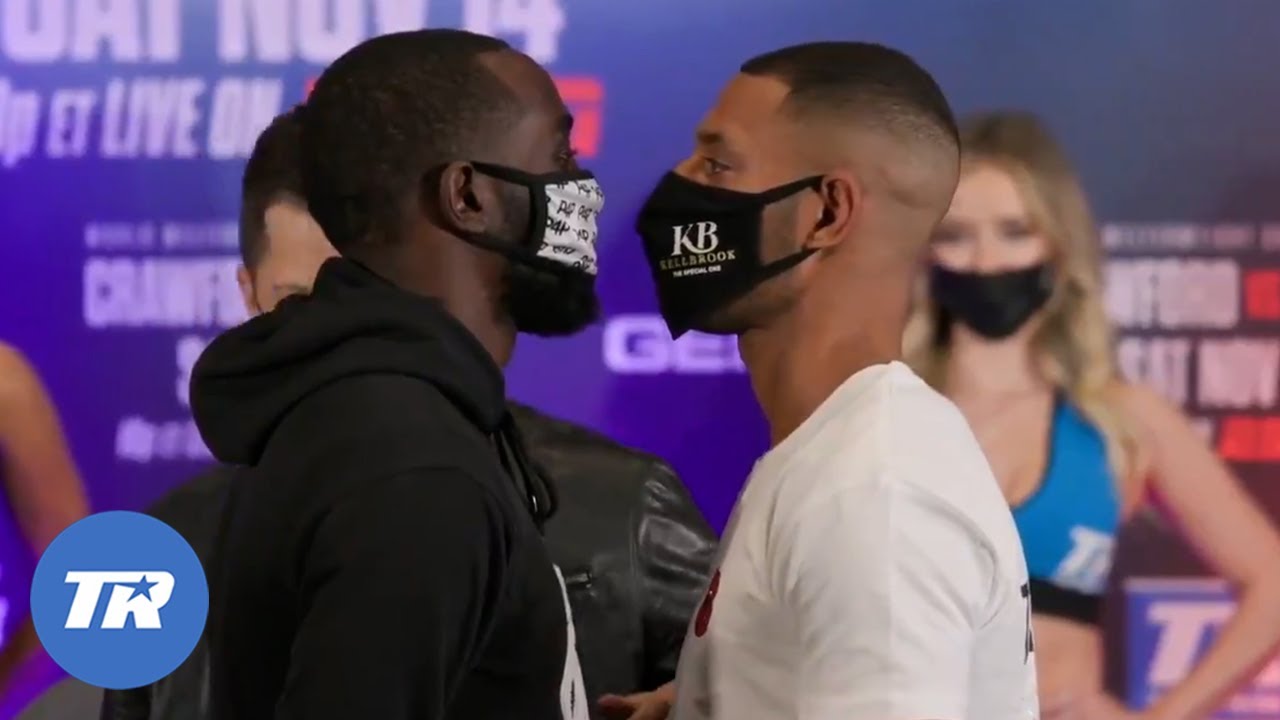 A look ahead Terence Crawford vs Kell Brook (INTENSE! Staredown)