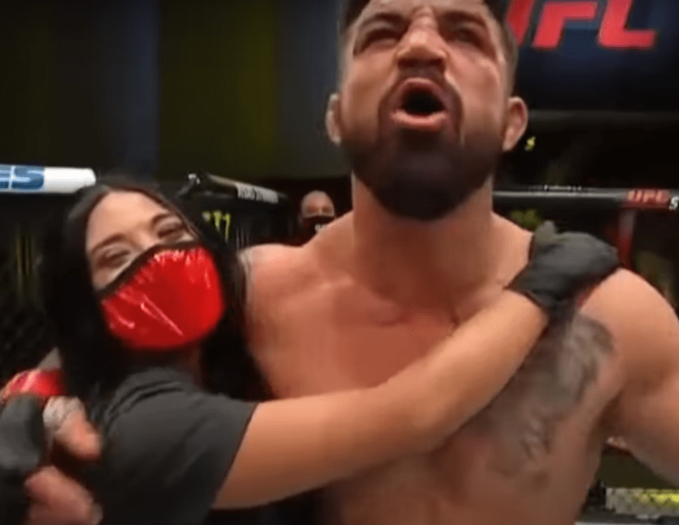 Mike Perry’s corner will be his pregnant girlfriend and long time friend