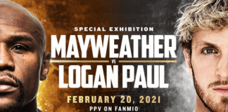 Floyd Mayweather vs Logan Paul is set on Feb 20, 2021
