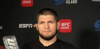 Khabib wins Submission of the Year Award