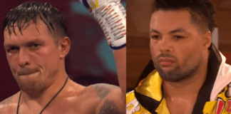 Oleksander Usyk vs Joe Joyce for the WBO Interim Belt