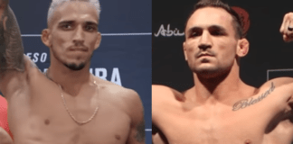 Charles Oliveira vs Michael Chandler for the VACANT Lightweight Belt at UFC 262