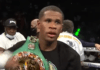 Devin Haney successfully defends his belt against Jorge Linares
