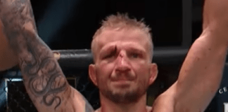 TJ Dillashaw beats Cory Sandhagen in a close SPLIT decision