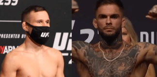 Cody Garbrandt moves down to 125 to fight Kai Kara France