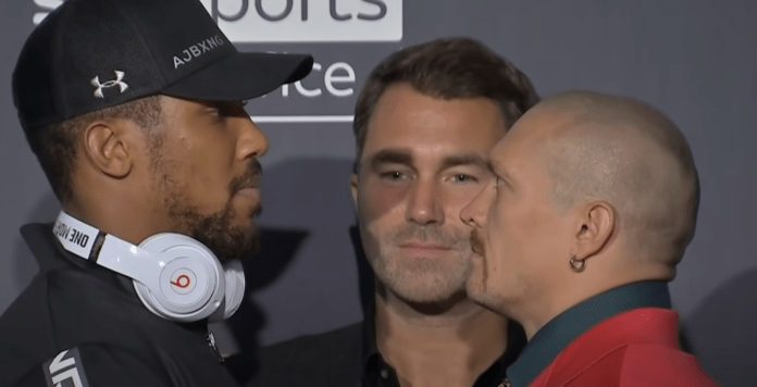 Usyk Joshua faceoff