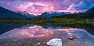 The higher education system in Canada. Admission to the Bachelor’s degree bodies of water near forest and mountain under cloudy sky at daytime