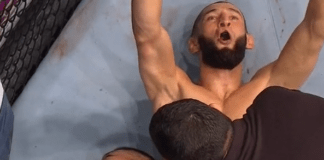Khamzat Chimaev puts Jingliang to SLEEP