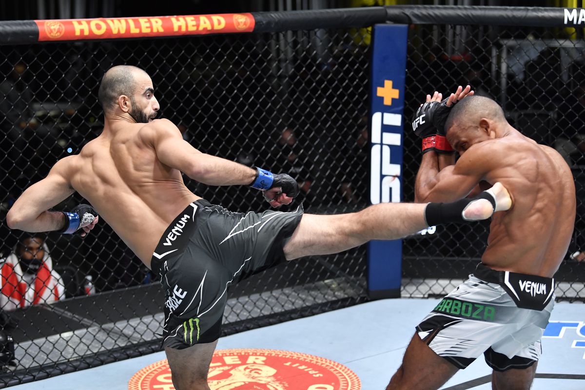 Giga Chikadze puts on striking clinic to finish Edson Barboza in UFC Vegas  35 main event, calls out Max Holloway - MMA Fighting