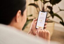 What to Know About Using Proxies for iPhone A woman looking at a contract on DocuSign from a iPhone