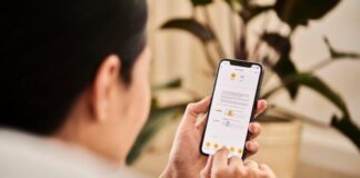 What to Know About Using Proxies for iPhone A woman looking at a contract on DocuSign from a iPhone