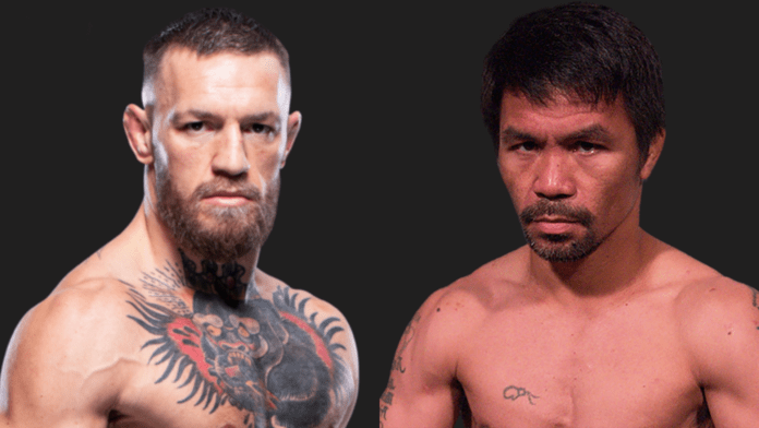 Conor McGregor and Manny Pacquiao