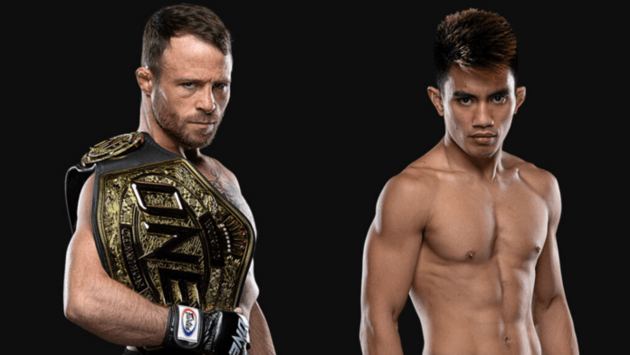 Jarred Brooks and Joshua Pacio
