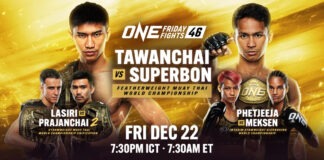 ONE Friday Fights 46 to end One Championship’s 2023 event lineup