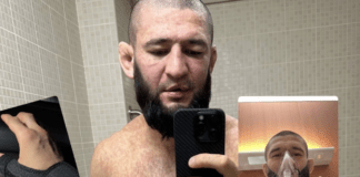Khamzat Chimaev appears seriously ill in now-deleted photo