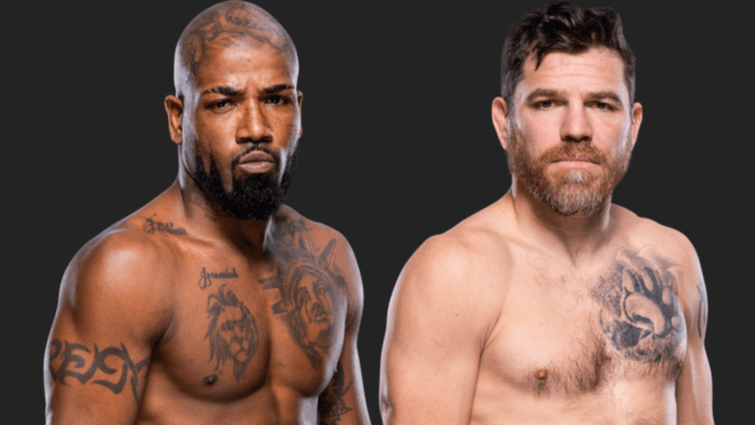 Jim Miller and Bobby Green