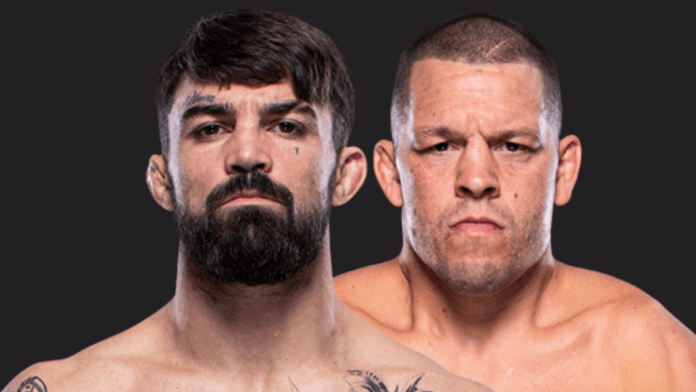 Mike Perry and Nate Diaz