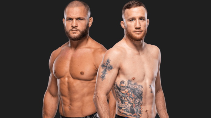 Rafael Fiziev and Justin Gaethje